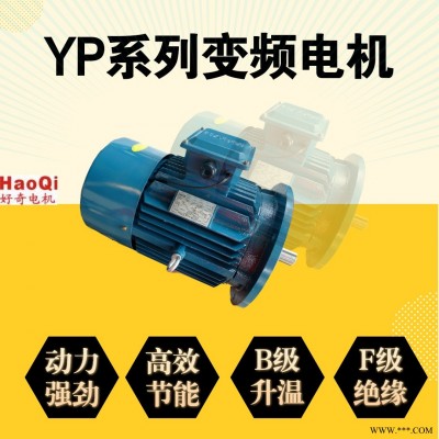 YP系列变频电机  三相感应变频电机  基频制电机  0.75kw  50Hz  IEC标准 好奇电机