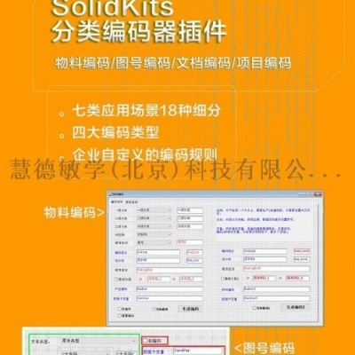 SolidKits分类编码器支持SW PDM软件