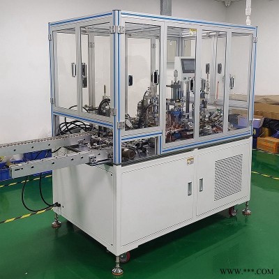 韩国汽车行业电机设备 自动叠铆机 马达串轴总装机