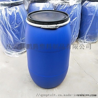 200L抱箍桶200升法兰塑料桶化工胶桶