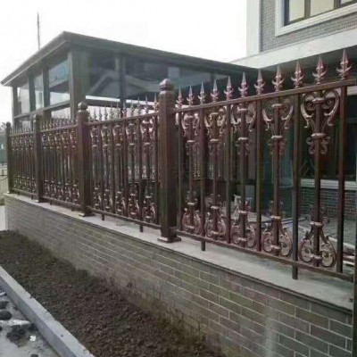 钢材厚度贵阳锌钢护栏材料贵阳铁艺围栏贵阳铝艺大门