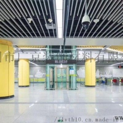 地铁站黄色1.5厚基材立柱搪瓷钢板