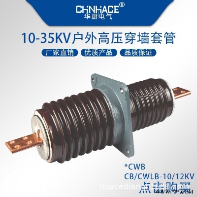 华册电气CWL/B-CWL/C-CWW/L-10/12KV扁铜排扁铝排高压穿墙套管200~4000A