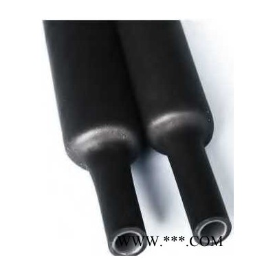 双壁热缩管 加厚3倍热塑管黑色电线保护套管带胶防水绝缘热收缩管