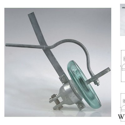 地线型悬式玻璃绝缘子LXDY-100C供应厂家
