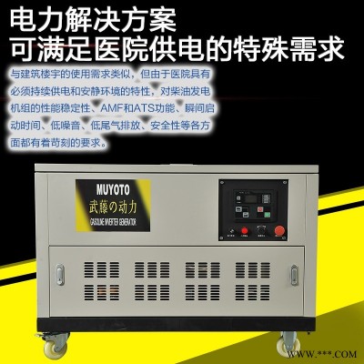 吴忠290KW20kw三相汽油发电机