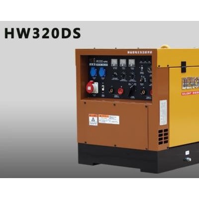日本电王北京工厂出品HW320DS柴油发电电焊机，发电焊机，自发电焊机，引擎驱动焊机