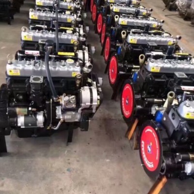 潍坊44KW工程车用柴油机     带离合器柴油机   60马力柴油发动机