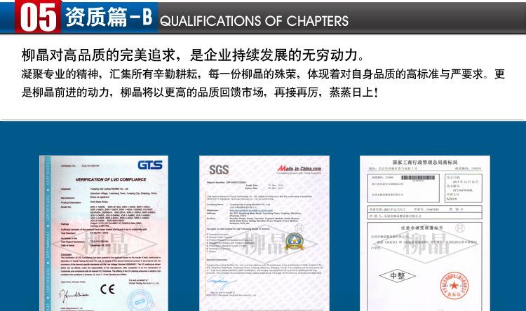 直流电机专用配件 SQLF5010 整流桥 SQLF50A1000V 三相整流桥堆示例图27