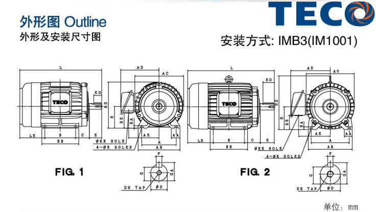 现货供应 0.37KW东元电机 无锡东元电机 AEEFF3 1/2HP  假一罚十示例图8