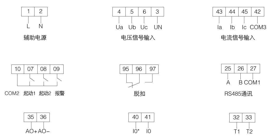 ARD2F-1.6/K  9路开关量输入电动机不平衡保护器示例图12