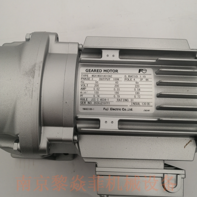 fujielectricMGX3MB08E200AS广东潮州减速机品牌