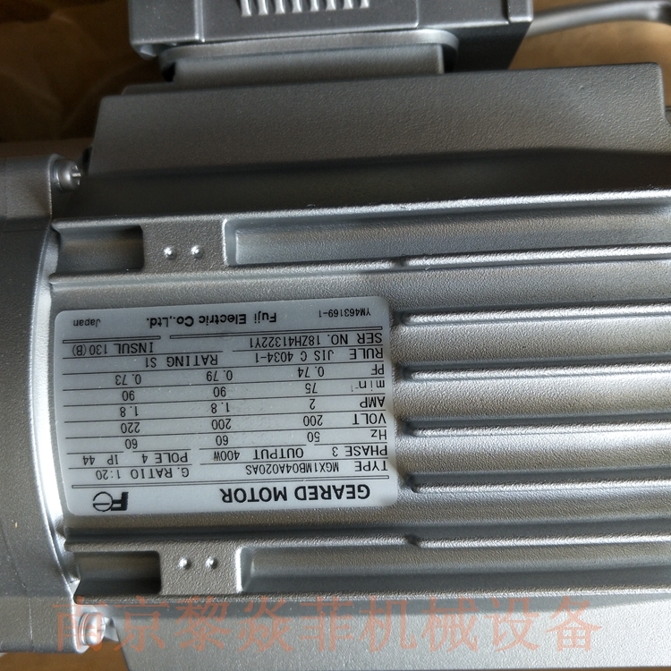 fujielectricMGX3MB08E200AS广东潮州减速机品牌