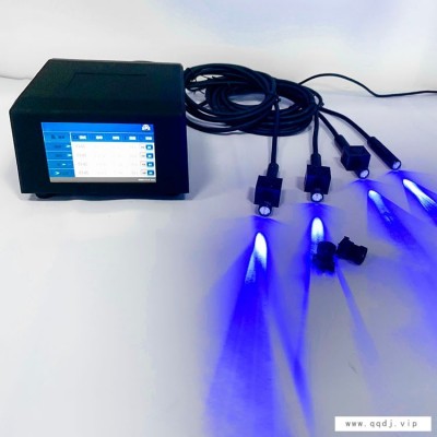 大功率uvled点光源 紫外led冷光源固化机 点胶机设备配套UV固化灯