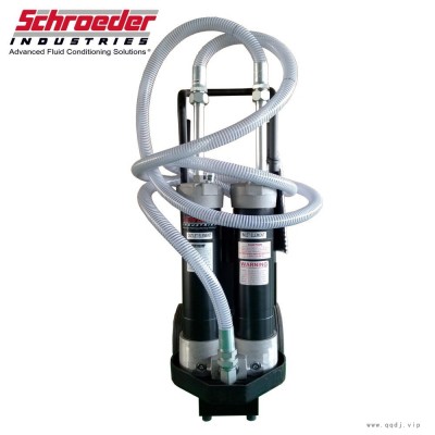 美国SCHROEDER除水除杂滤油车MFD118小型手推式滤油车液压油精密滤油机