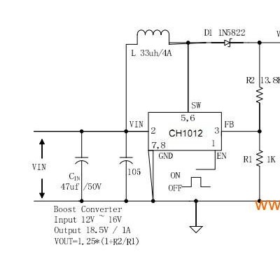 升压IC 直流升压电路  大电流升压**  DC-