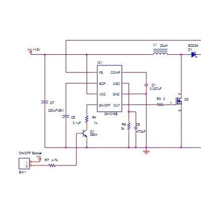 3V升5V  2A大电流升压芯片