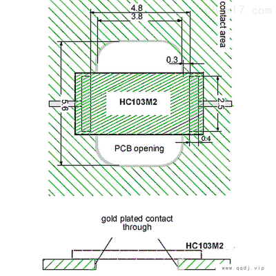 HC103M2 湿度传感器芯片 无线电探空仪
