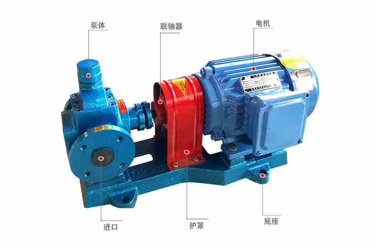 热销 圆弧齿轮泵 低噪音耐高温不锈钢ycb齿轮油泵 批发不锈钢油泵示例图4